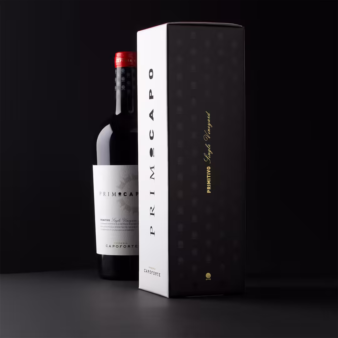 Masseria Capoforte Emozione Primocapo Primitivo Salento Indicazione Geografica Tipica 1080x1350