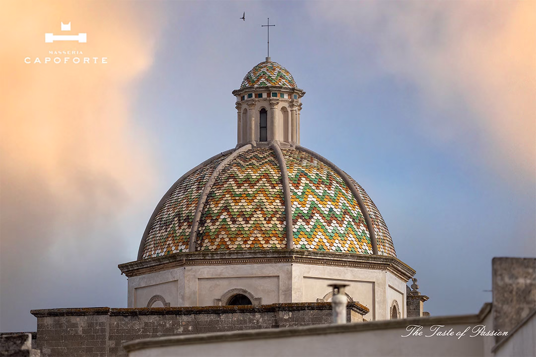 Masseria Capoforte cupola Chiesa Santa Maria di Costantinopoli 1080x720
