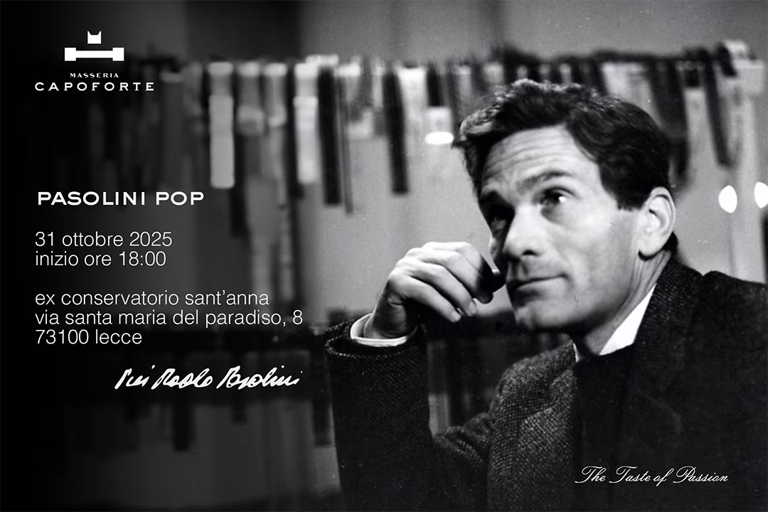 Masseria Capoforte evento Pasolini Pop Lecce 1080x720