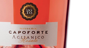 “Gran menzione” for the sparkling wine Aglianico of Capoforte.