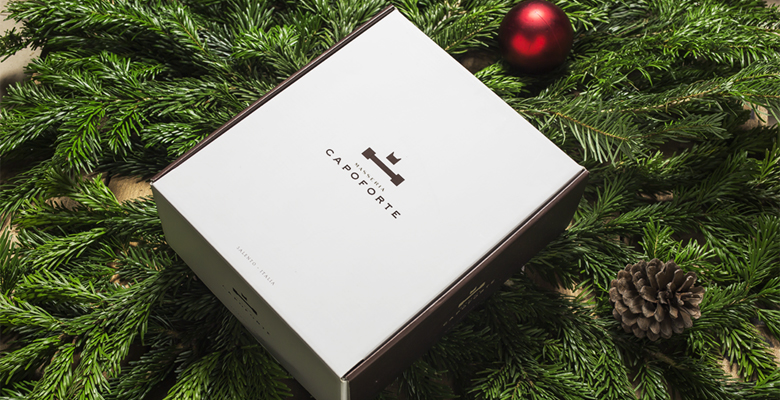 Capoforte-Packung, ideal für Ihre Geschenke. 