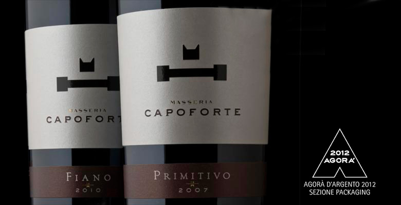 Der Labelling der Firma Masseria Capoforte gewinnt den Preis Agorà