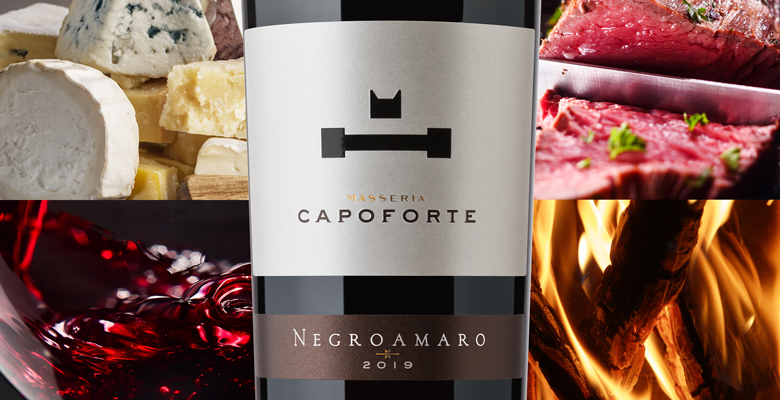 Toasts are raised to the strength of design with Negoramaro 2019